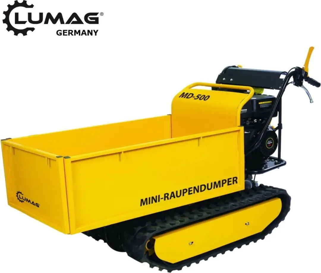 Lumag MD500 Minidumper met rupsbanden 6,5 pk