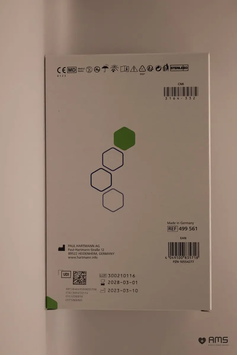 Hartmann Atrauman Silicone Wondcontactlaag 7,5x10cm