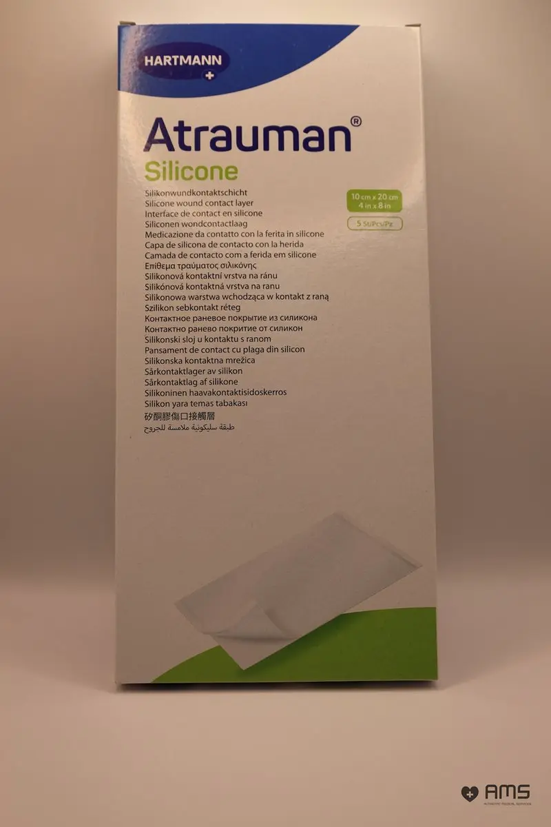 Hartmann Atrauman Silicone Wondcontactlaag 10x20cm
