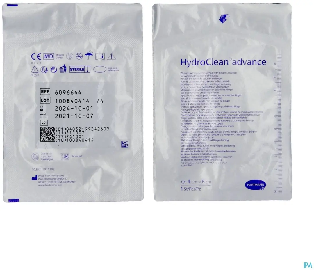 Hartmann Hydroclean Advance Ovaal 4x8cm