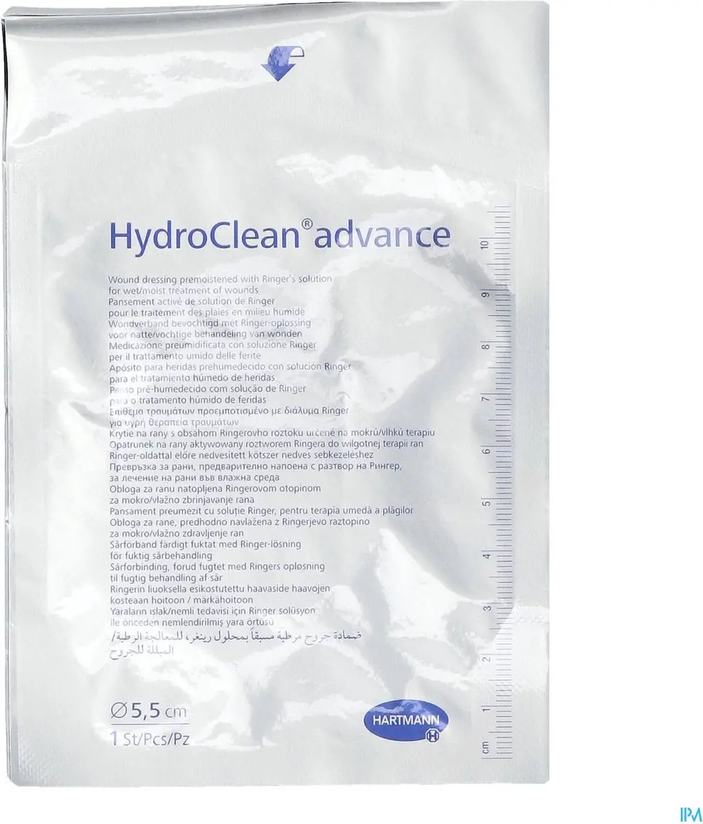 Hartmann Hydroclean Advance Rond 5,5cm - 10 Stuks