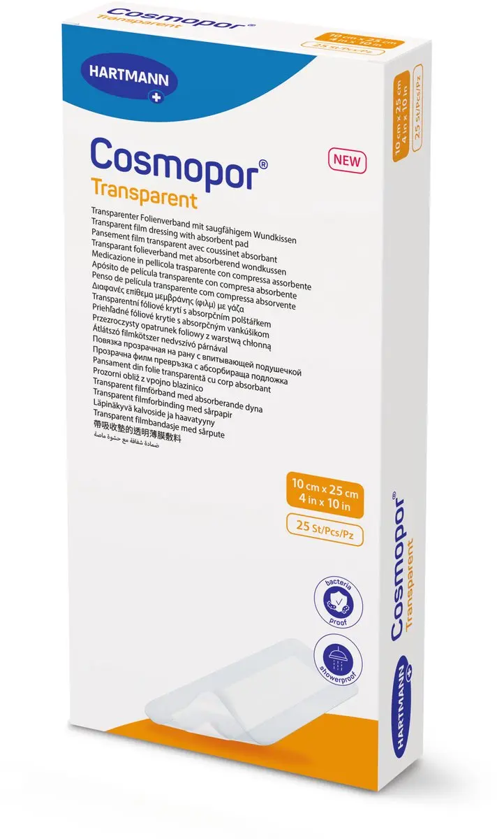 Hartmann Cosmopor Transparant 25 Stuks