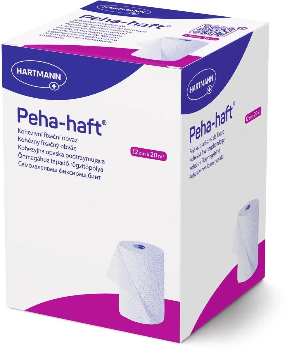 Hartmann Peha-haft Latexvrij Hechtpleister 12cm x 20m