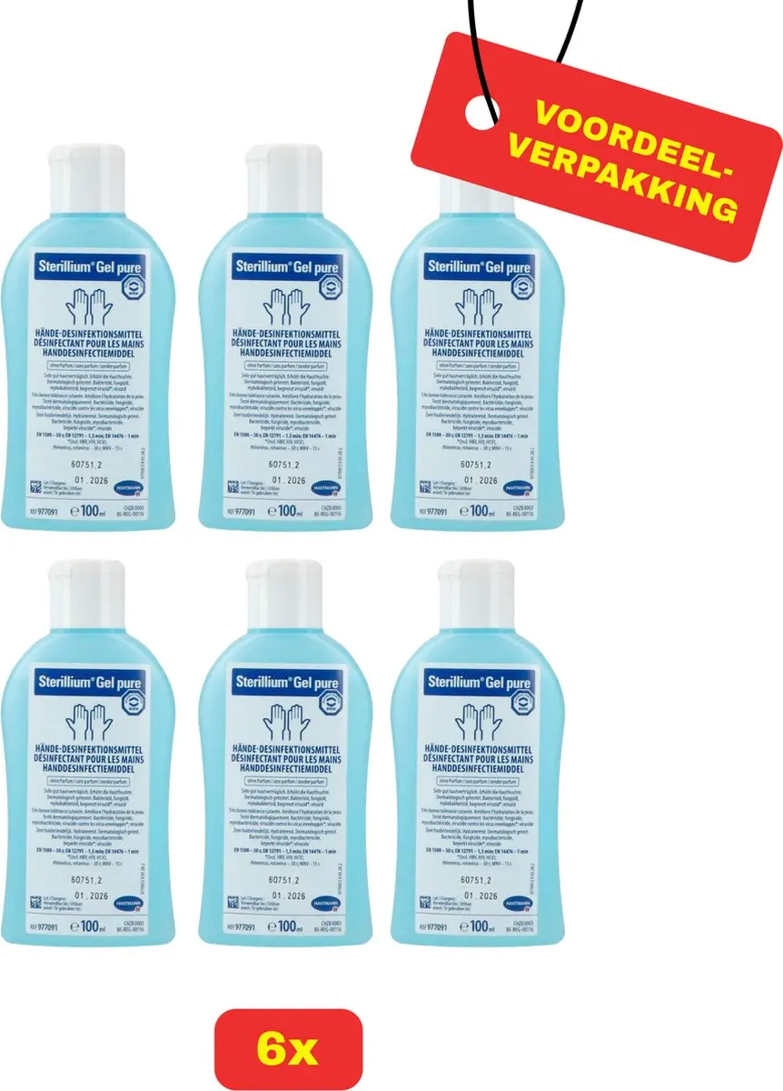 6X Sterillium Gel Hartmann