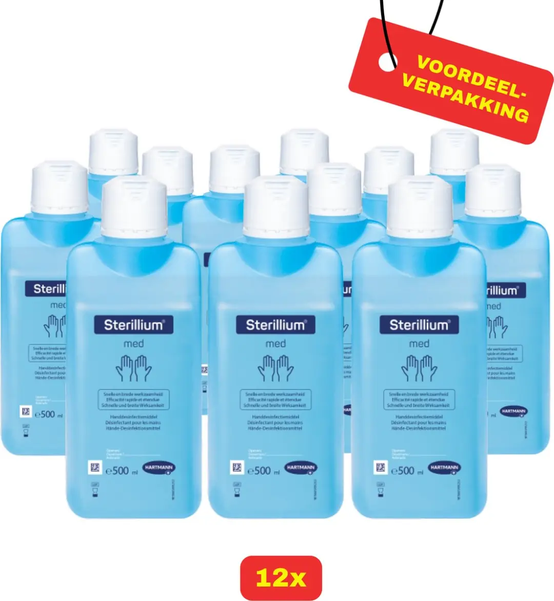 12 x Sterillium Med. Handdesinfectant van Hartmann