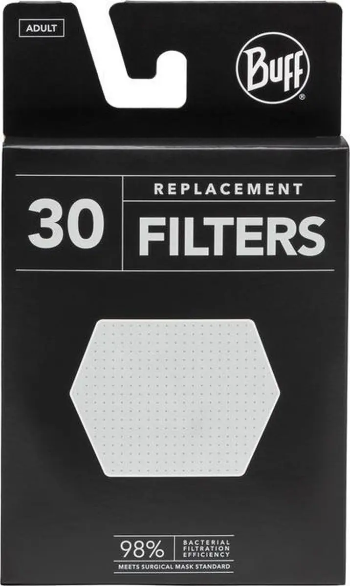 Buff FM70/310 Vervangingsfilter 30 Stuks - 3 Lagen - Wit - afbeelding 4 van 4