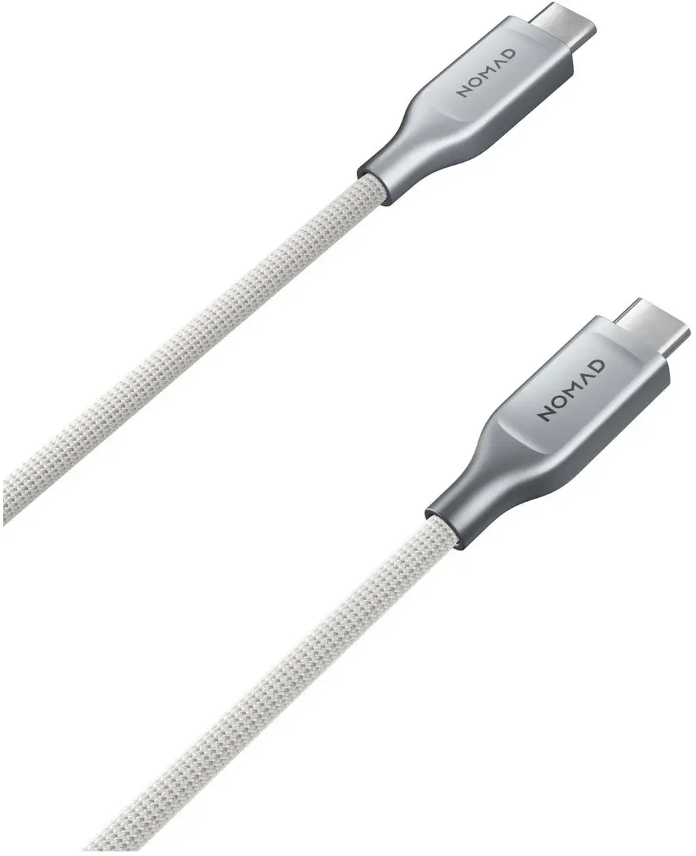 NOMAD Kevlar USB-C Kabel 3,0m - Wit - afbeelding 3 van 6