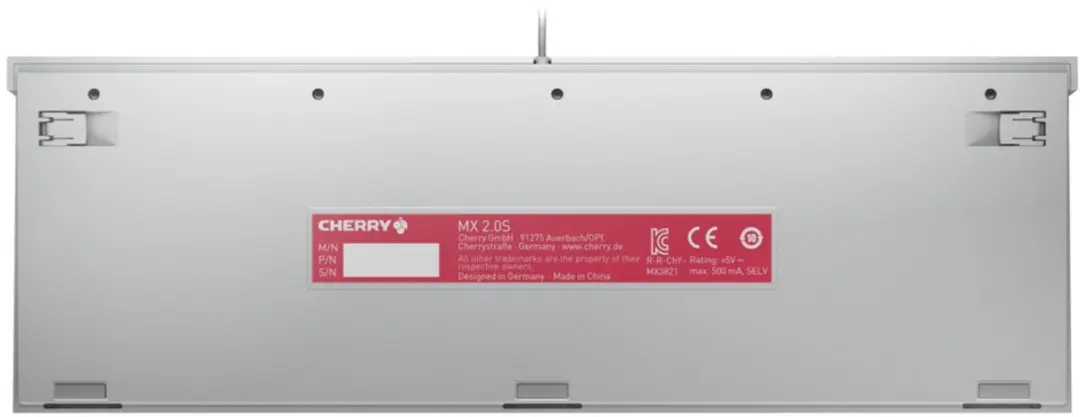 Cherry MX 2.0S RGB G80-3821LYBEU-0 - Wit