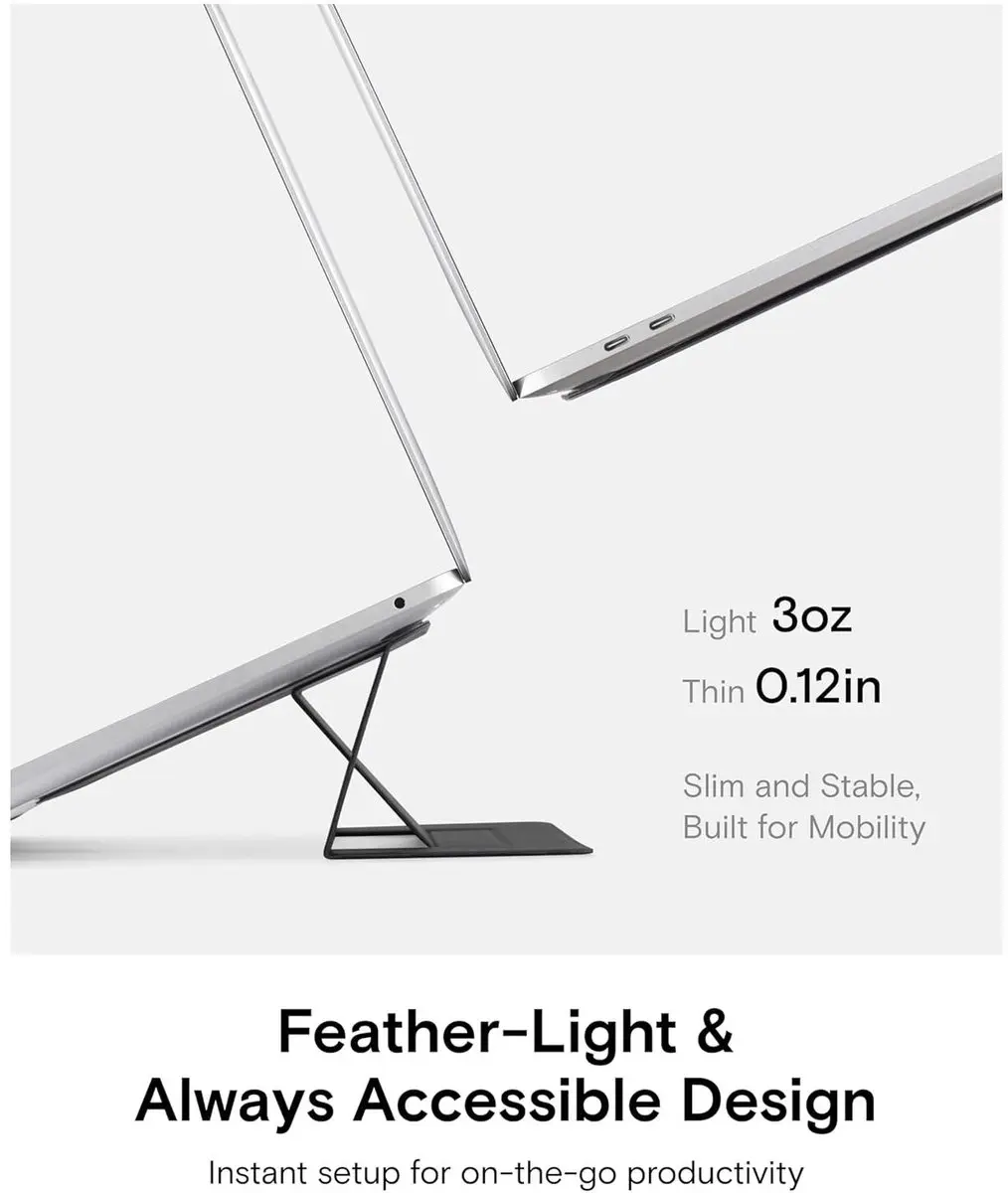 MOFT Laptopstandaard MS006-1-BK - 11-16 inch - Zwart