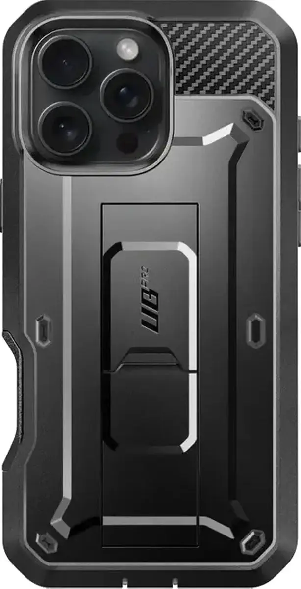 Supcase 360 Backcase iPhone 16 Pro 12034 - Zwart