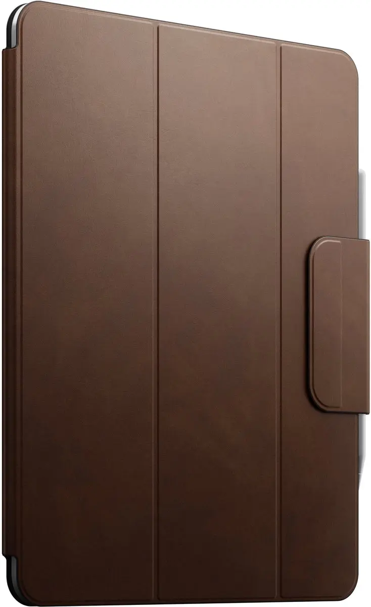 NOMAD Lederen Folio Hoesje iPad Pro 13 (M4-M5) - Bruin - afbeelding 6 van 6