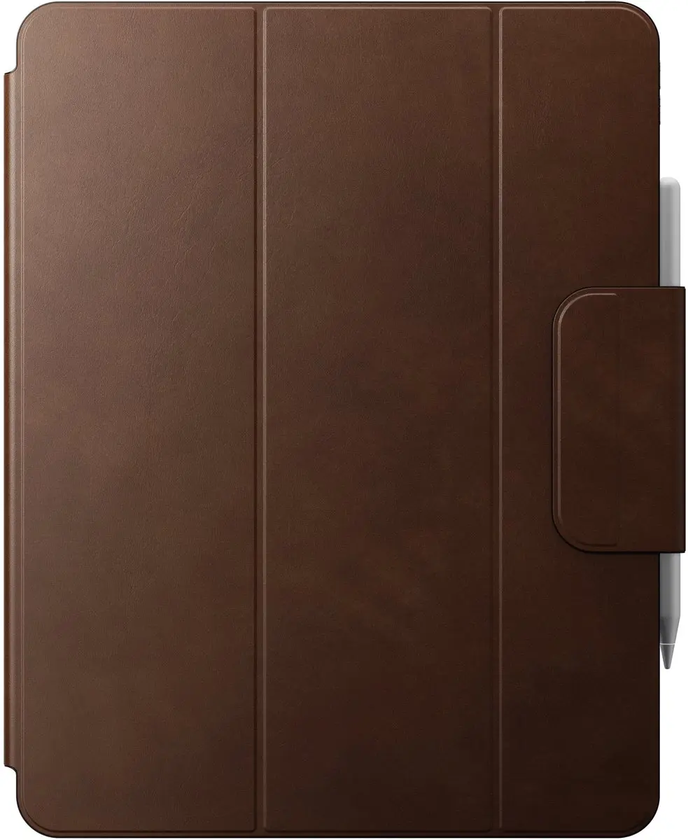 NOMAD Lederen Folio Hoesje iPad Pro 13 (M4-M5) - Bruin - afbeelding 5 van 6