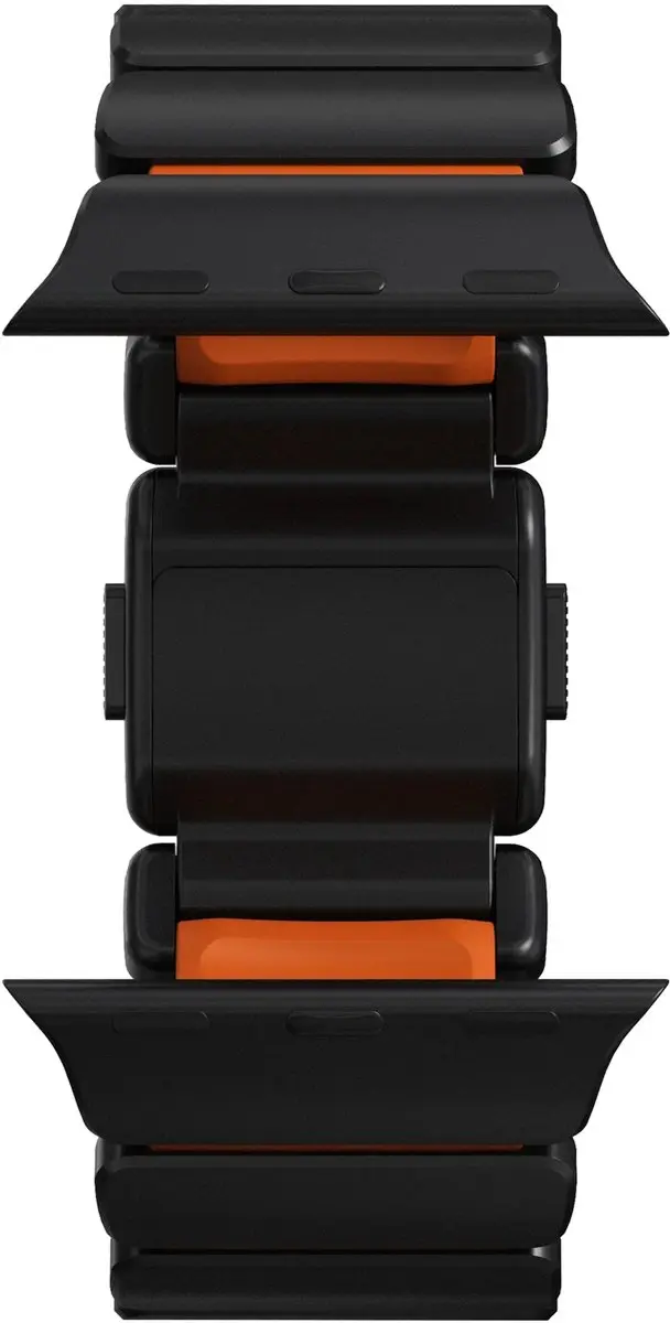 NOMAD Stratos Horlogeband - Oranje - 45/46/49mm - Apple Watch
