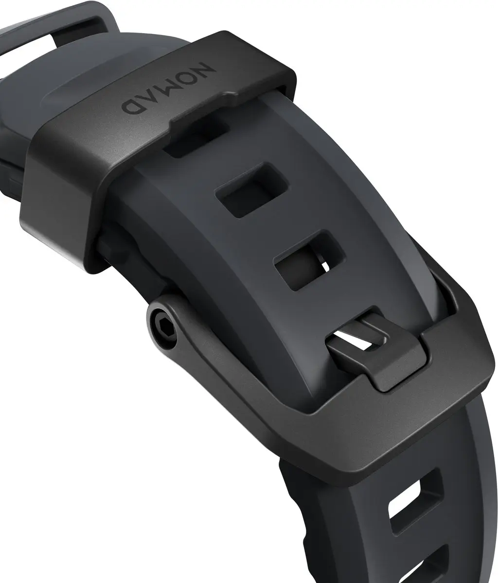 NOMAD Rocky Point Horlogeband - Apple Watch Ultra/Ultra 2/SE - Zwart