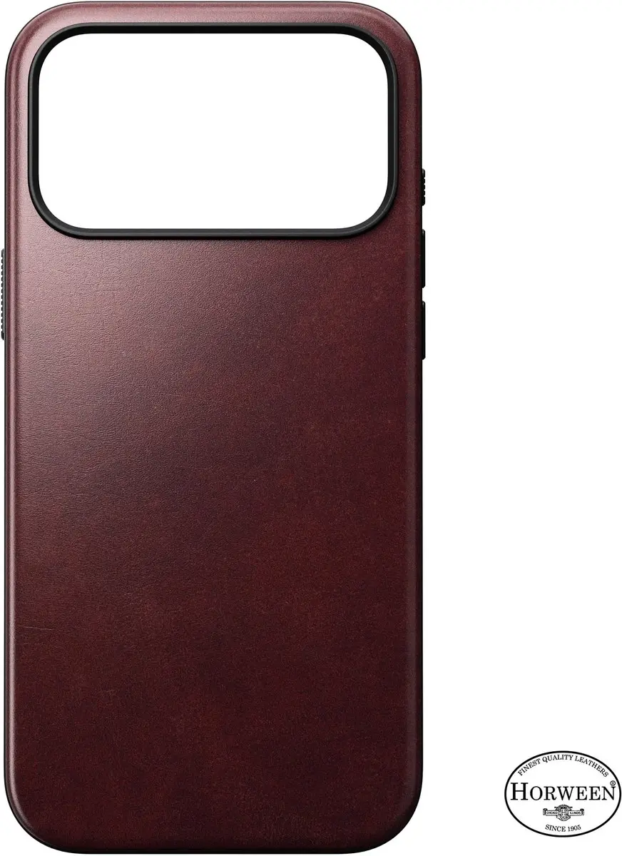 NOMAD Horween Lederen Hoesje iPhone 17 Pro Max NM011840858 - Bruin
