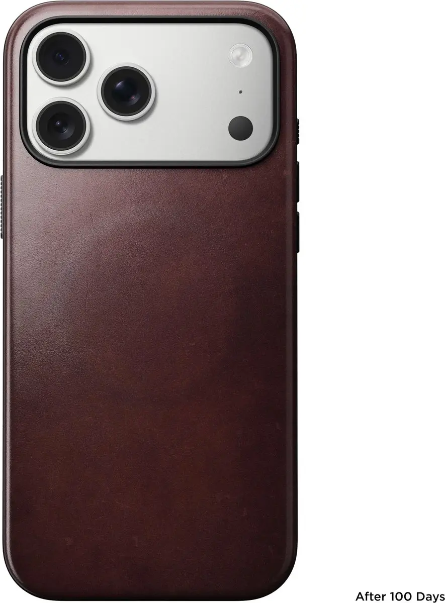 NOMAD Horween Lederen Hoesje iPhone 17 Pro Max NM011840858 - Bruin