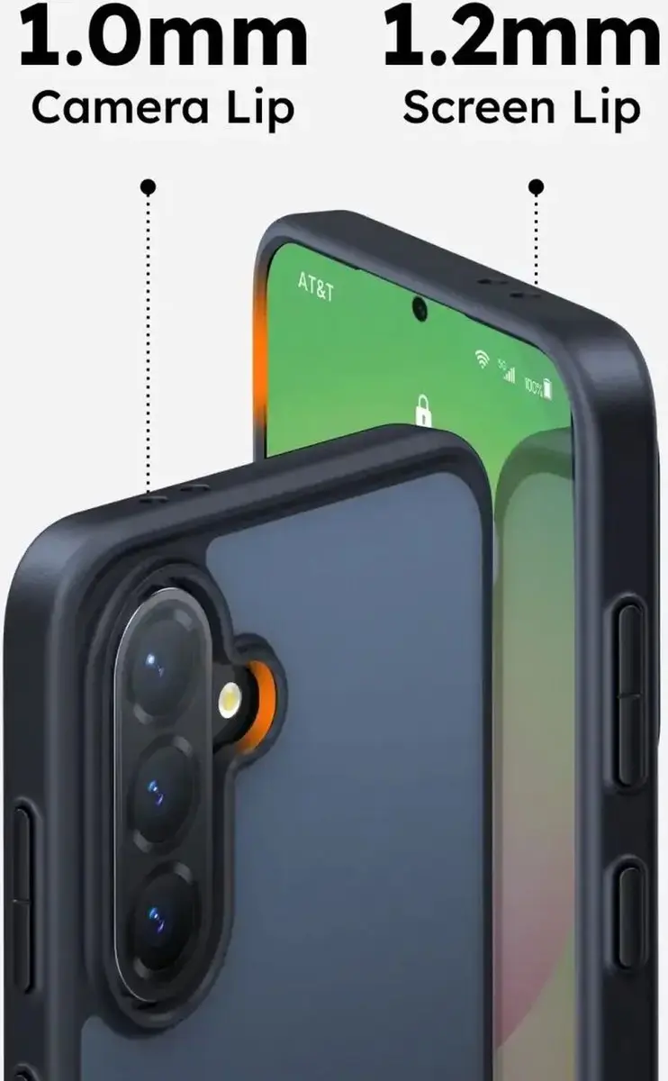 Torras Guardian Hoesje Samsung Galaxy A56 - Zwart