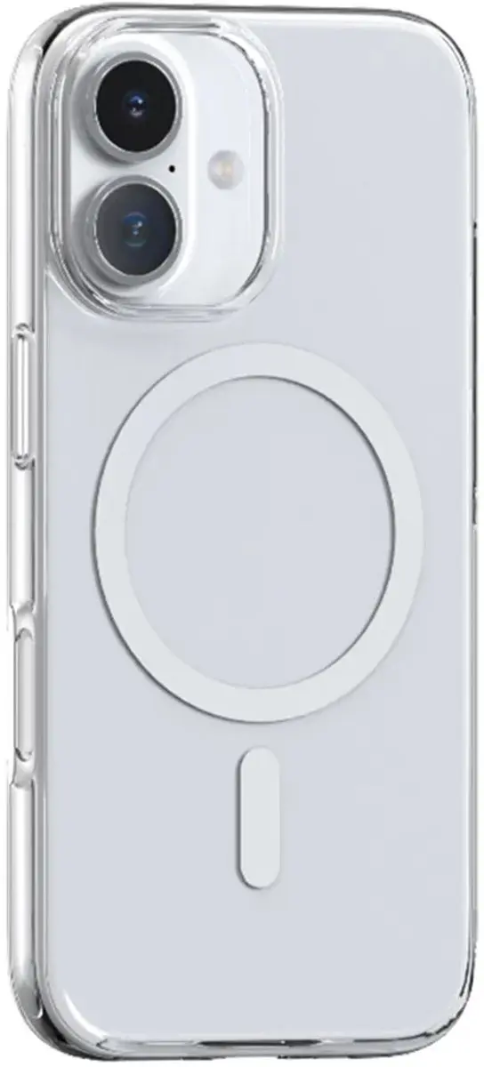 Torras Slim Fit Mag Hoesje iPhone 17 - Transparant