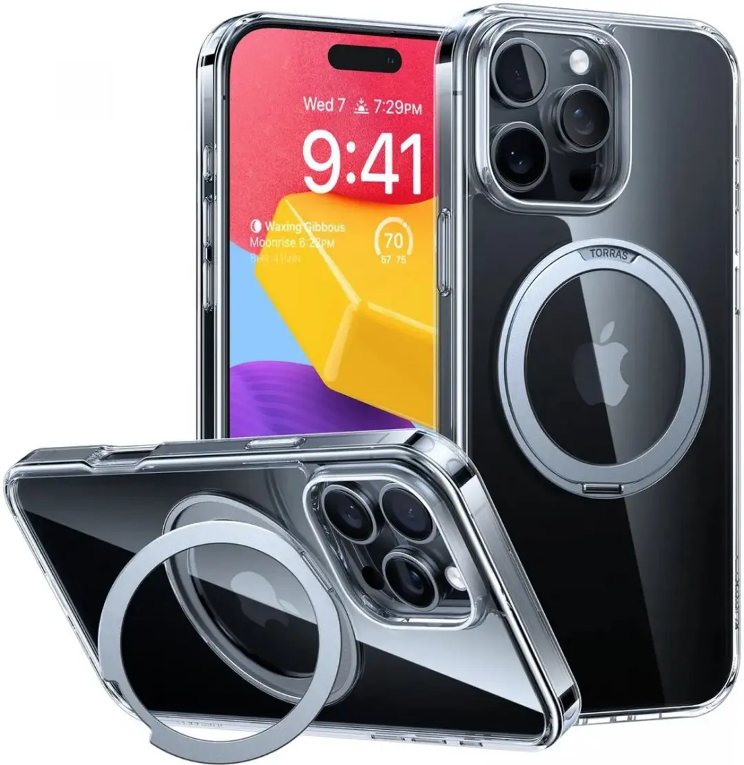 Torras UPro Ostand Pro Hoesje iPhone 16 Pro Max