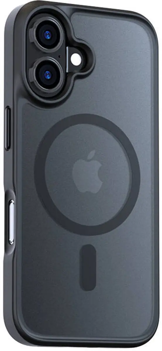 Torras Guardian Magnetic Hoesje iPhone 16 - MagSafe - Zwart