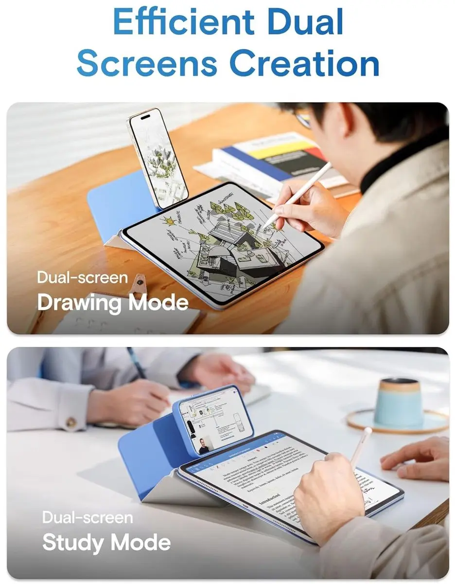 MOFT Dynamic Folio Book Case iPad Pro 13 - Grijs