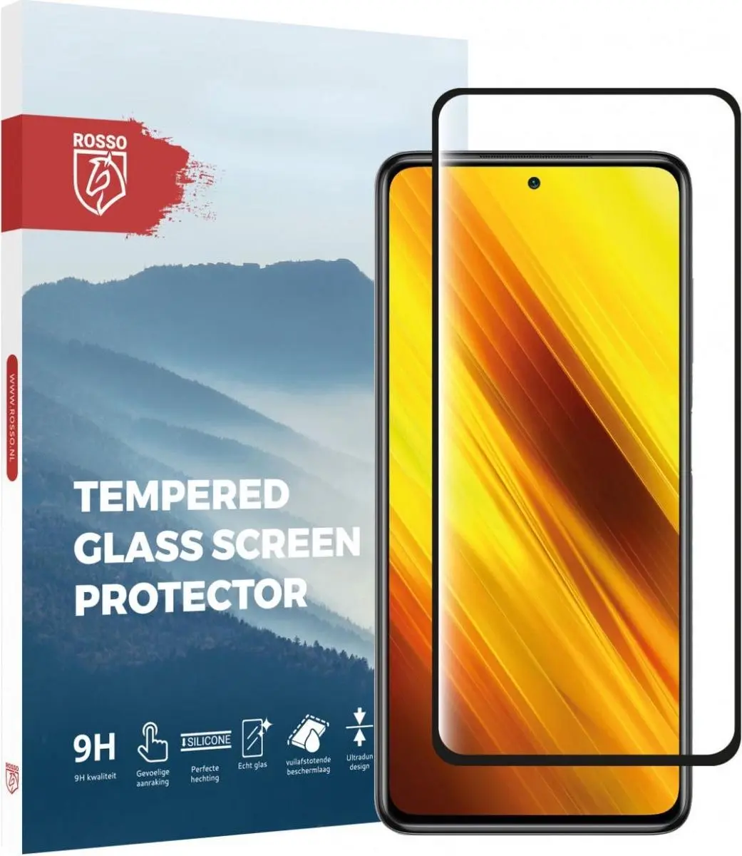 Rosso Xiaomi Poco X3 Pro Schermbeschermer 9H