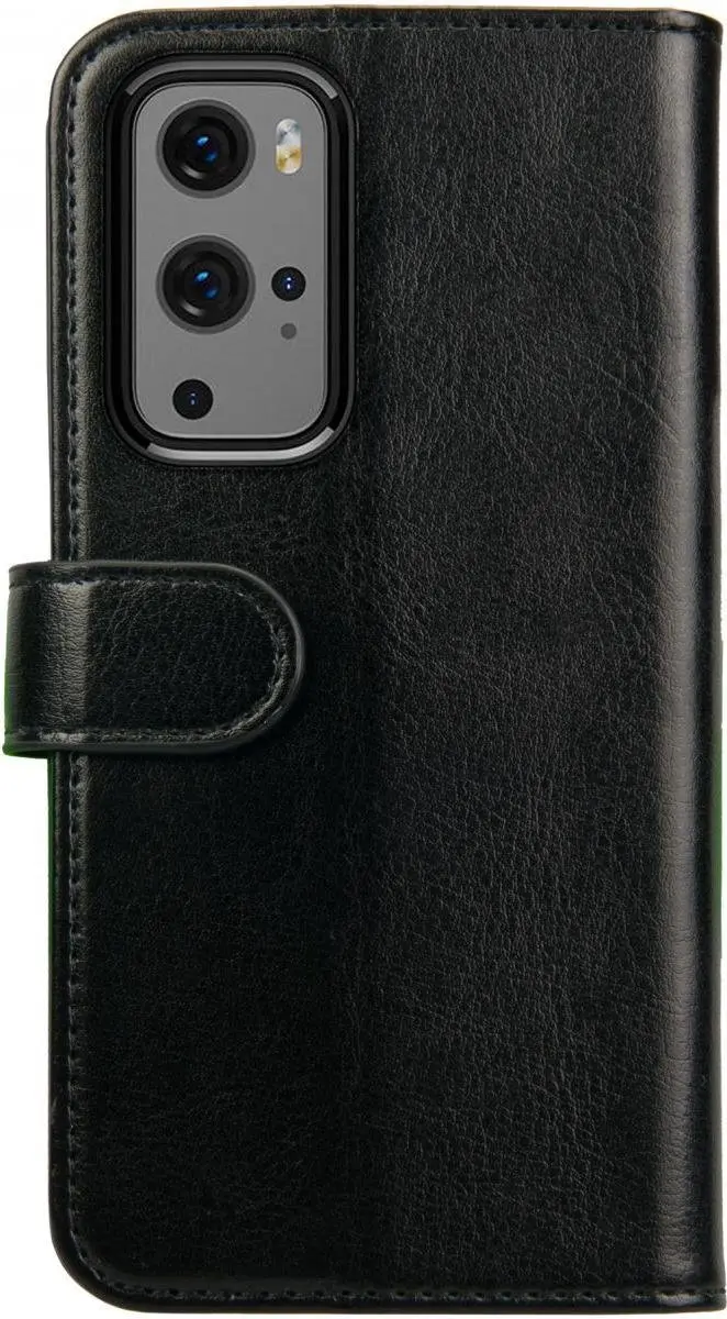 Rosso Element Book Case Wallet OnePlus 9 Pro - 3 Pasjes - Zwart
