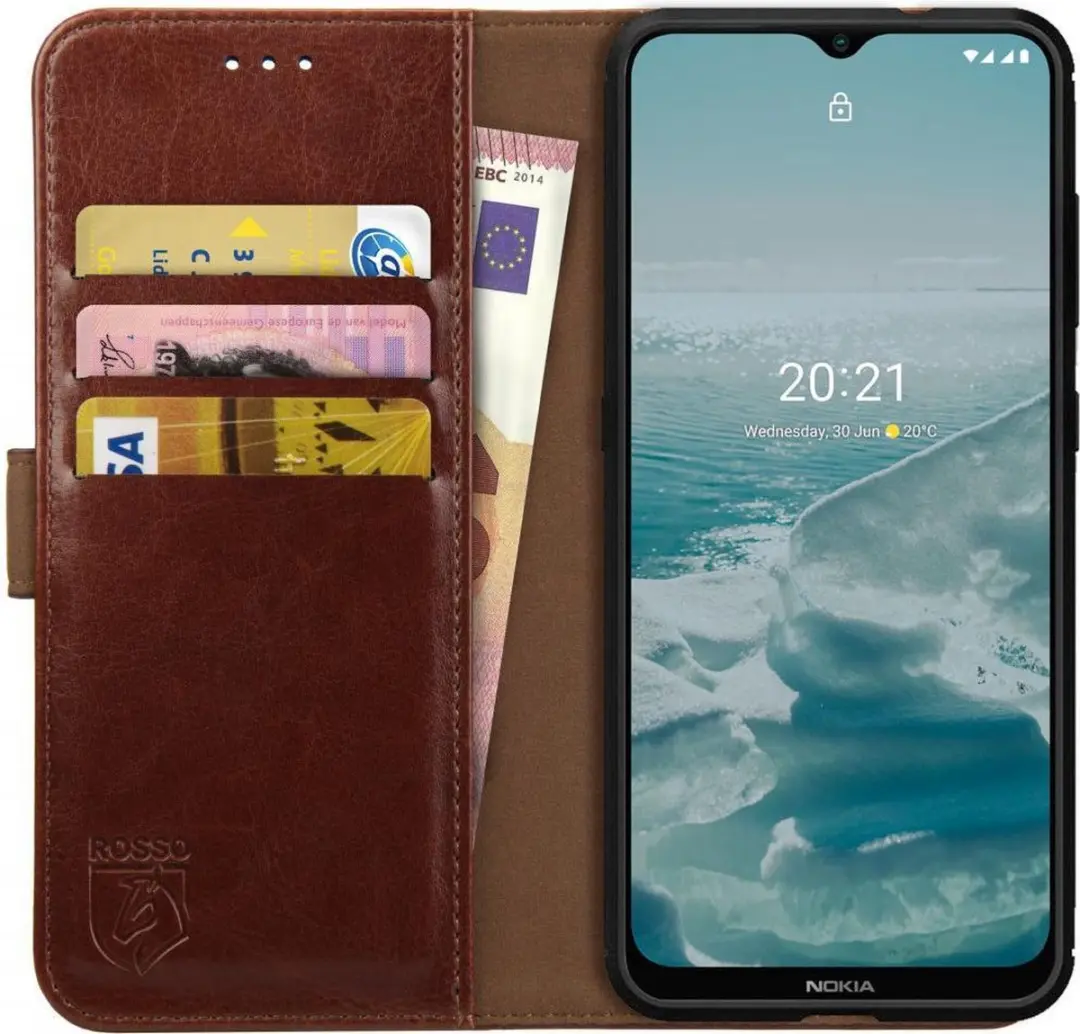 Rosso Element Nokia G10/G20 Book Cover Wallet