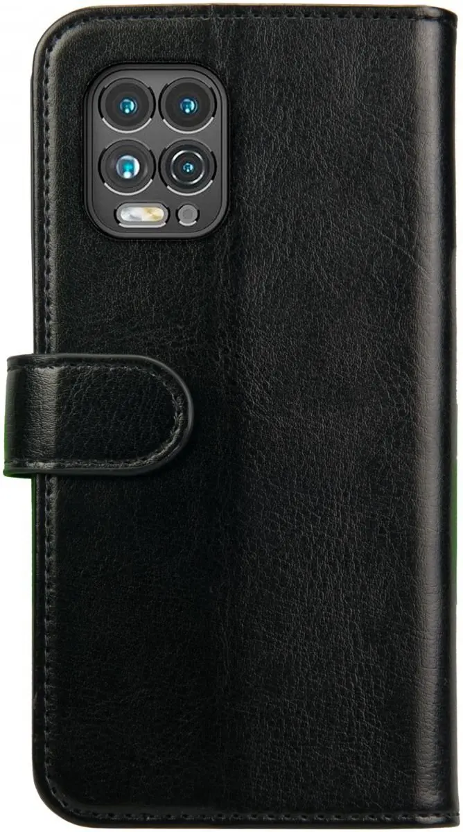 Rosso Element Book Case Wallet Moto G100 - 3 Pasjes - Zwart