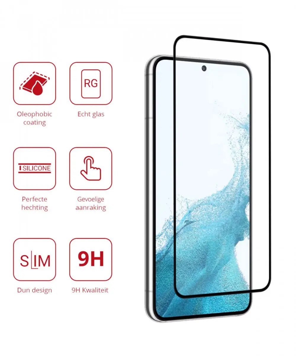 Rosso 9H Tempered Glass Screen Protector Samsung Galaxy S22