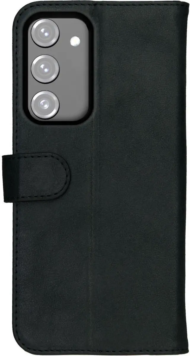 Rosso Deluxe Book Case Samsung Galaxy S23 Plus - 3 Pasjes - Zwart