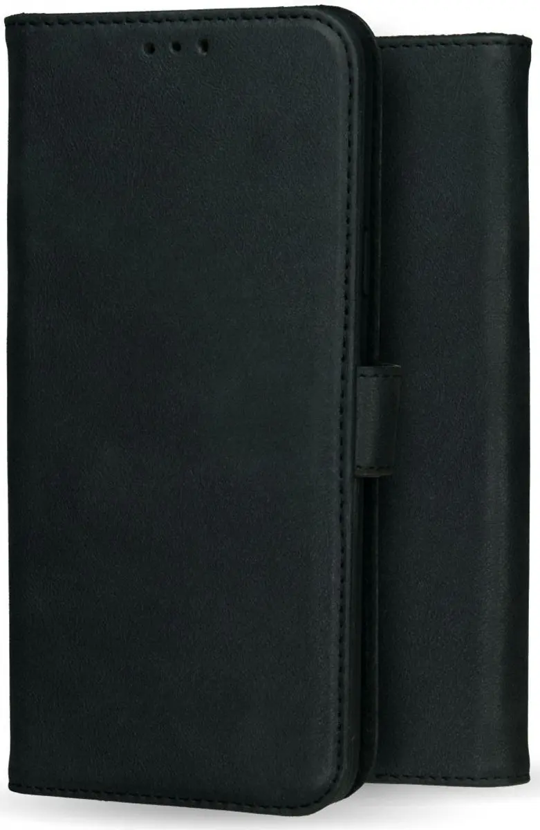 Rosso Deluxe Book Case Hoesje S23 - 3 Pasjes - Zwart