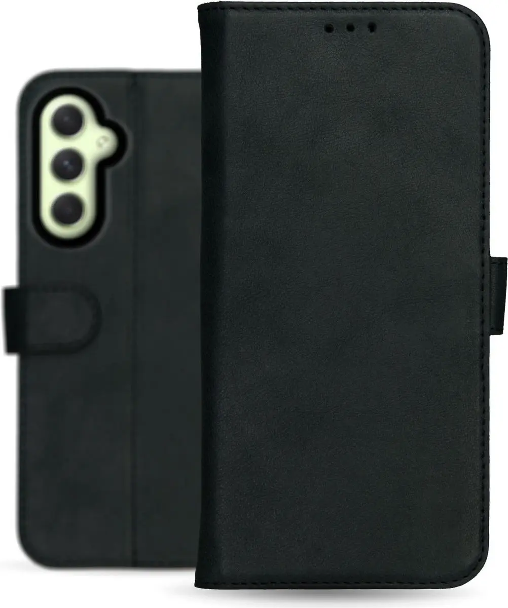 Rosso Deluxe Book Case Samsung Galaxy A54 - 3 Pasjes - Zwart