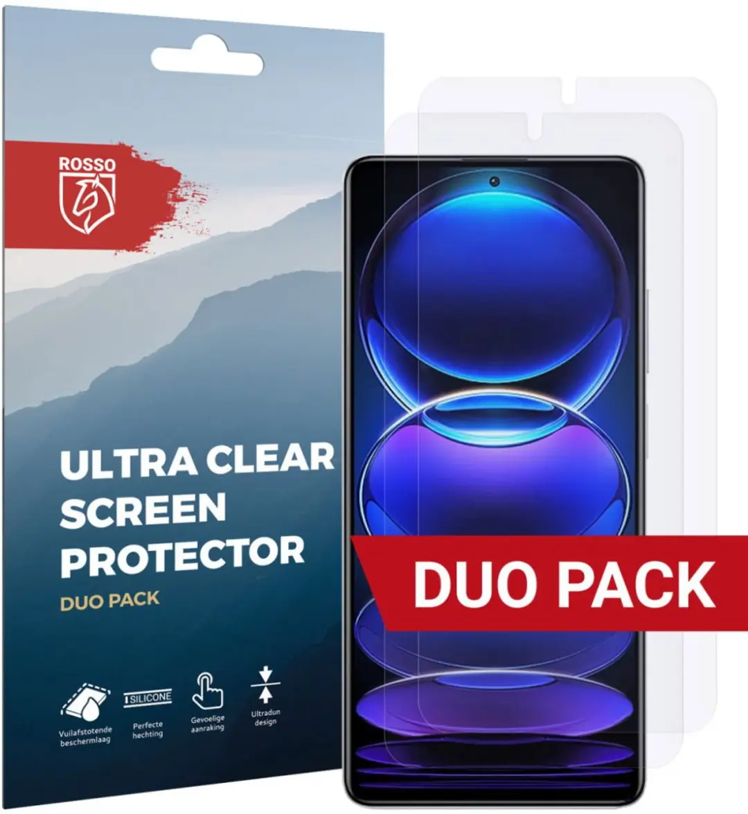 Rosso Xiaomi Redmi Note 12 Pro+ Ultra Clear Schermbeschermer