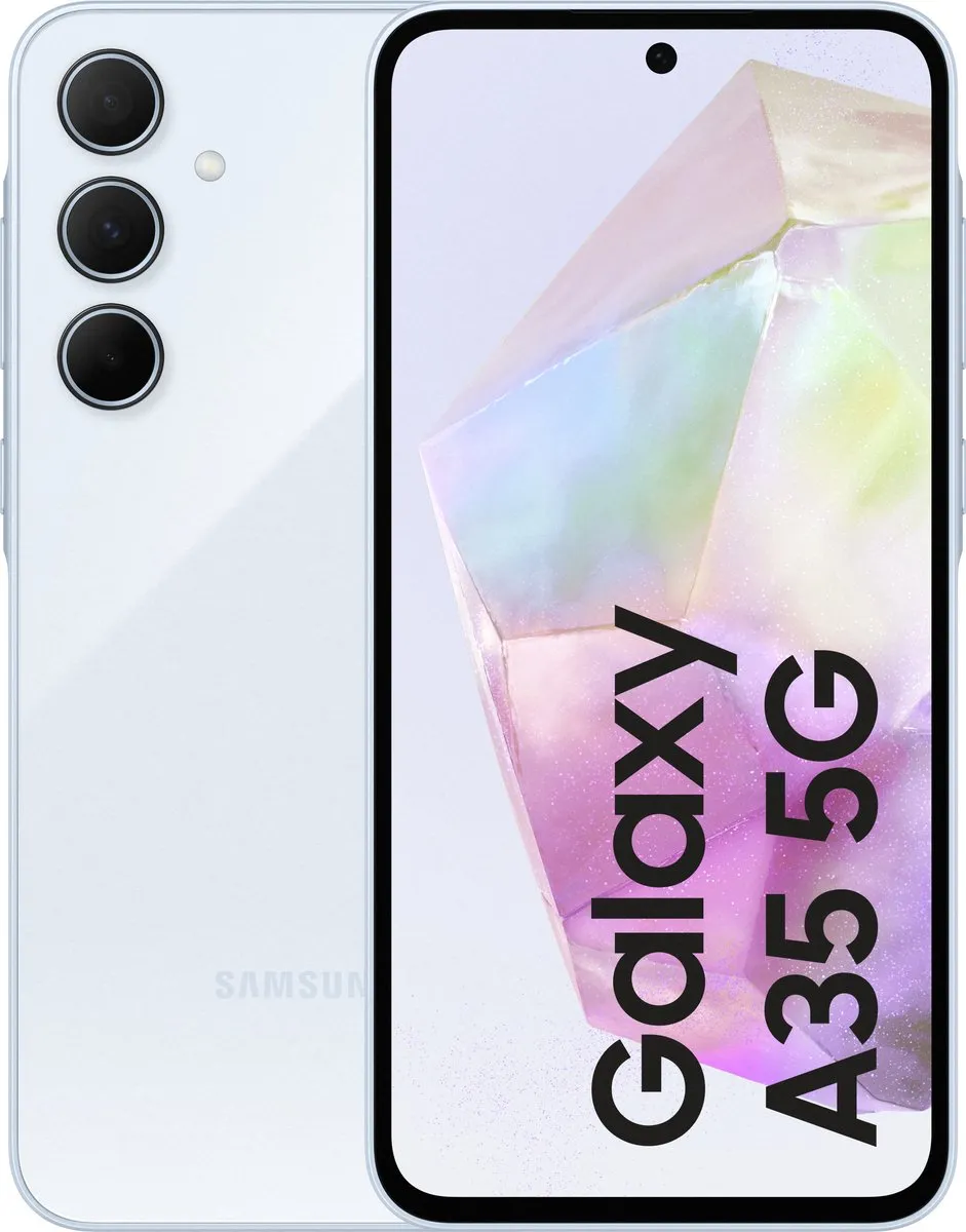 Samsung Galaxy A35 SM-A356BLBGEUB - 256GB - Awesome Iceblue