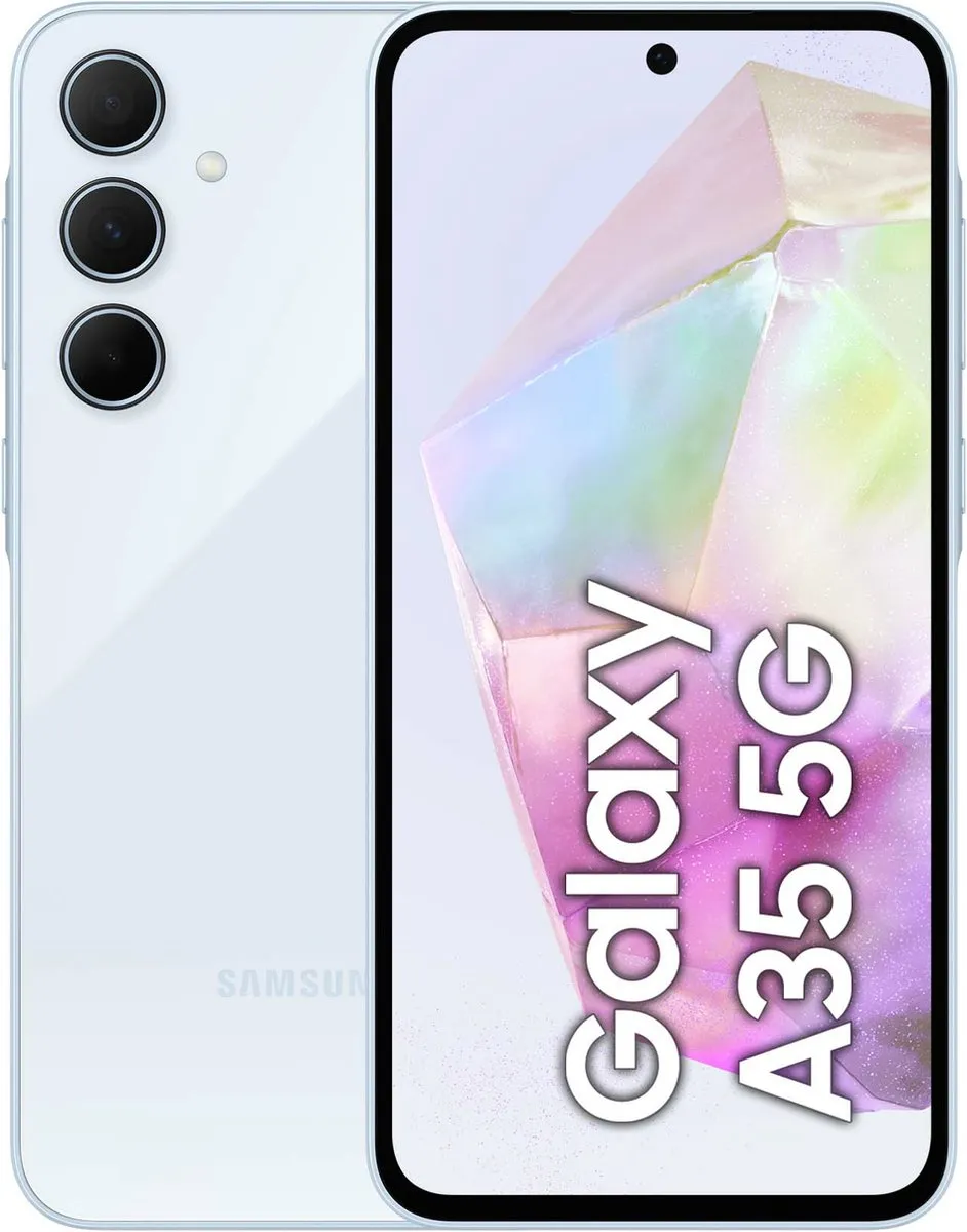 Samsung Galaxy A35 SM-A356BLBGEUB - 256GB - Awesome Iceblue