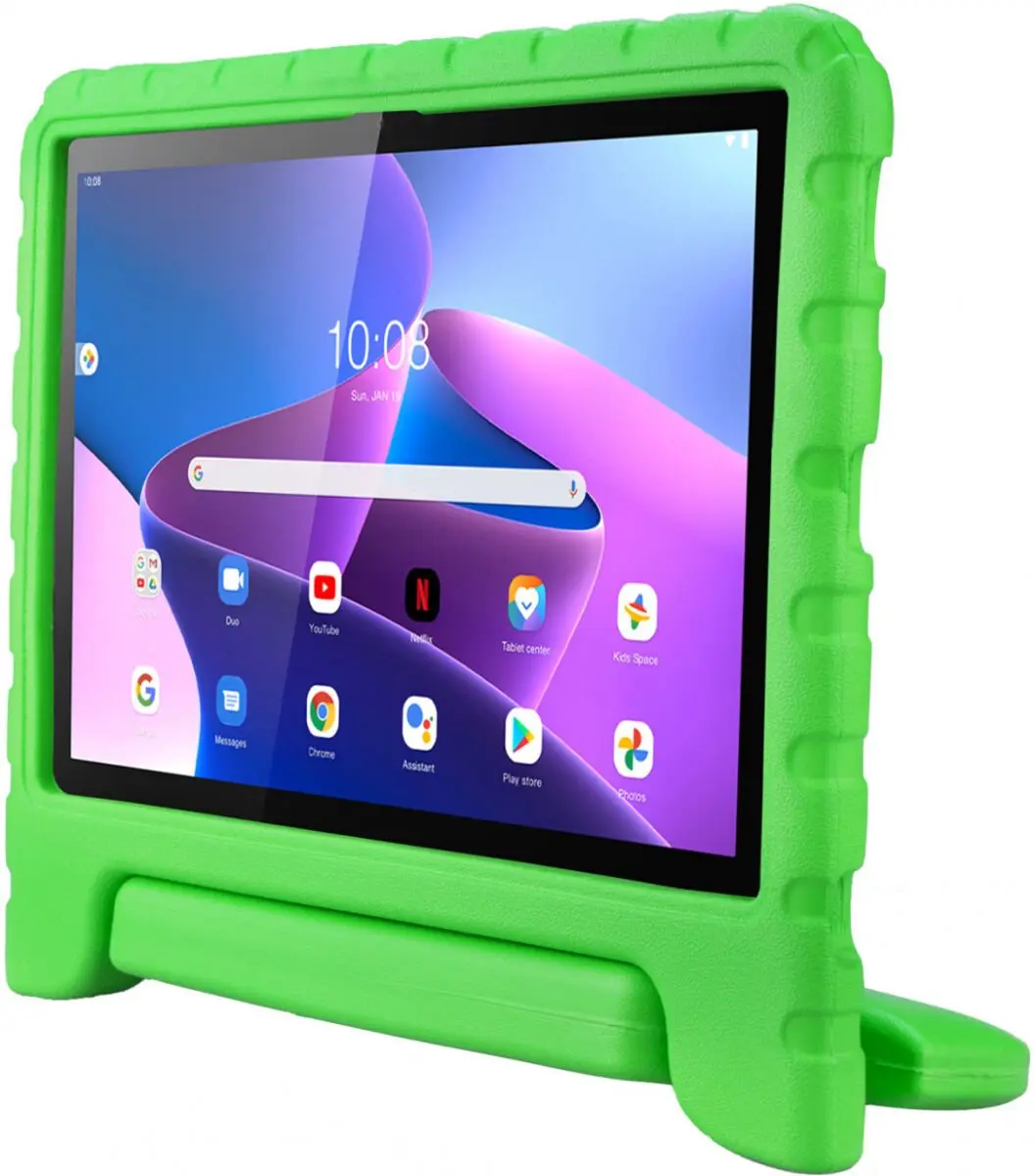 HappyCase Kinderhoes Lenovo Tab M10 Gen 3 - Groen