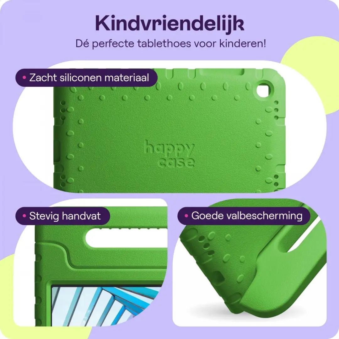 HappyCase Kinderhoes Lenovo Tab M10 Gen 3 - Groen
