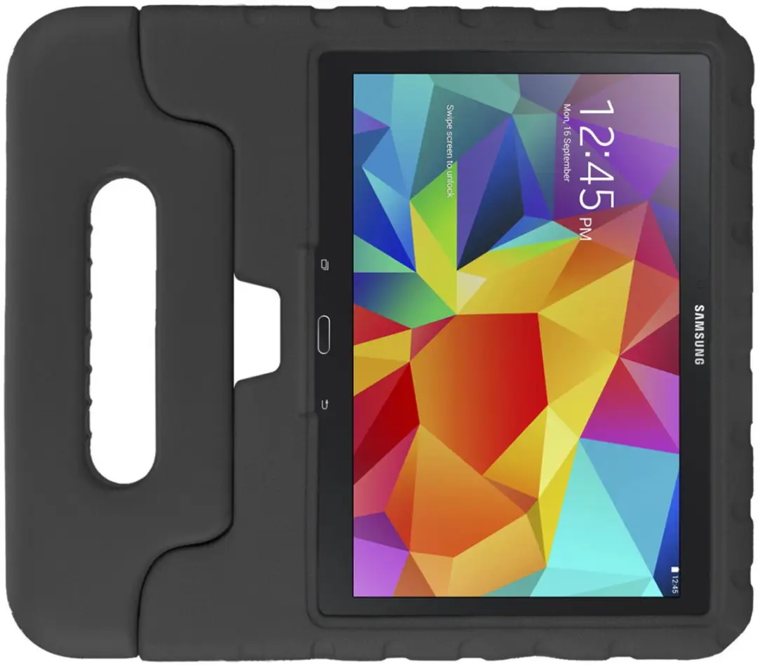 HappyCase Kinder Tablethoes Samsung Galaxy Tab 4 10.1 - Zwart