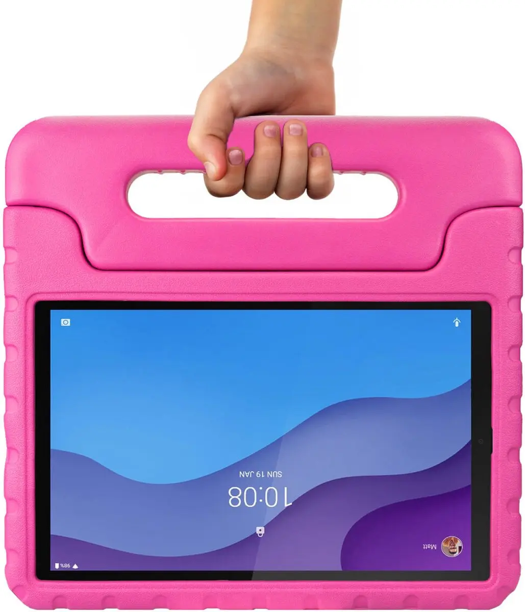 HappyCase Kinder Tablethoes Samsung Galaxy Tab A 8.0 (2019) - Roze