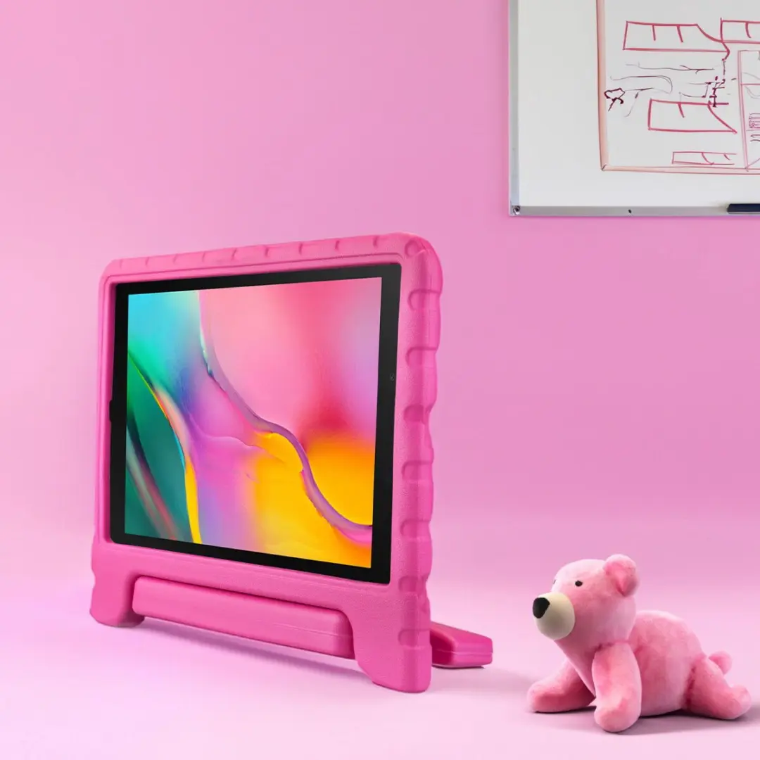 HappyCase Kinder Tablethoes Samsung Galaxy Tab A 8.0 (2019) - Roze
