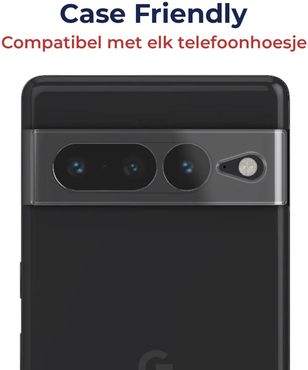 Rosso Camera Lens Protector Google Pixel 7 Pro - Glas - Transparant