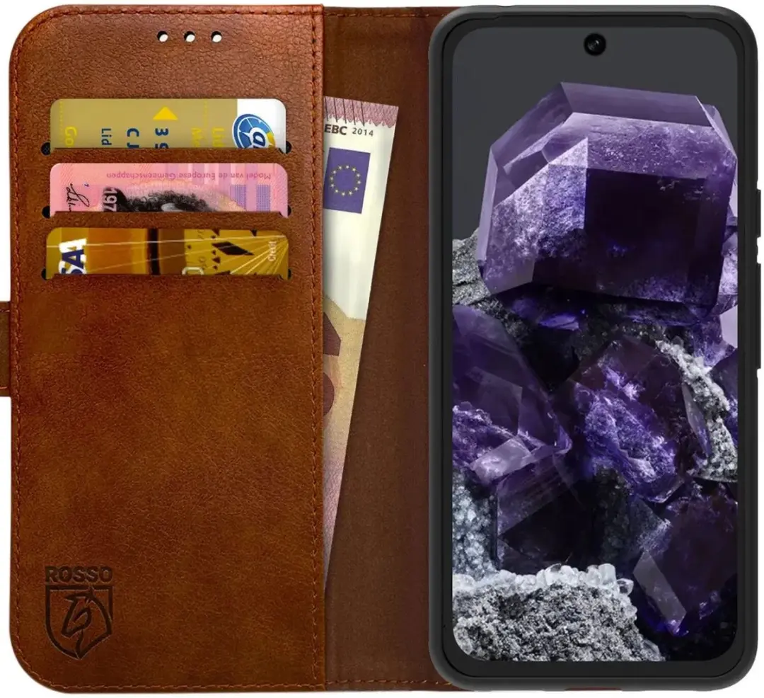 Rosso Element Book Case Wallet Google Pixel 8a