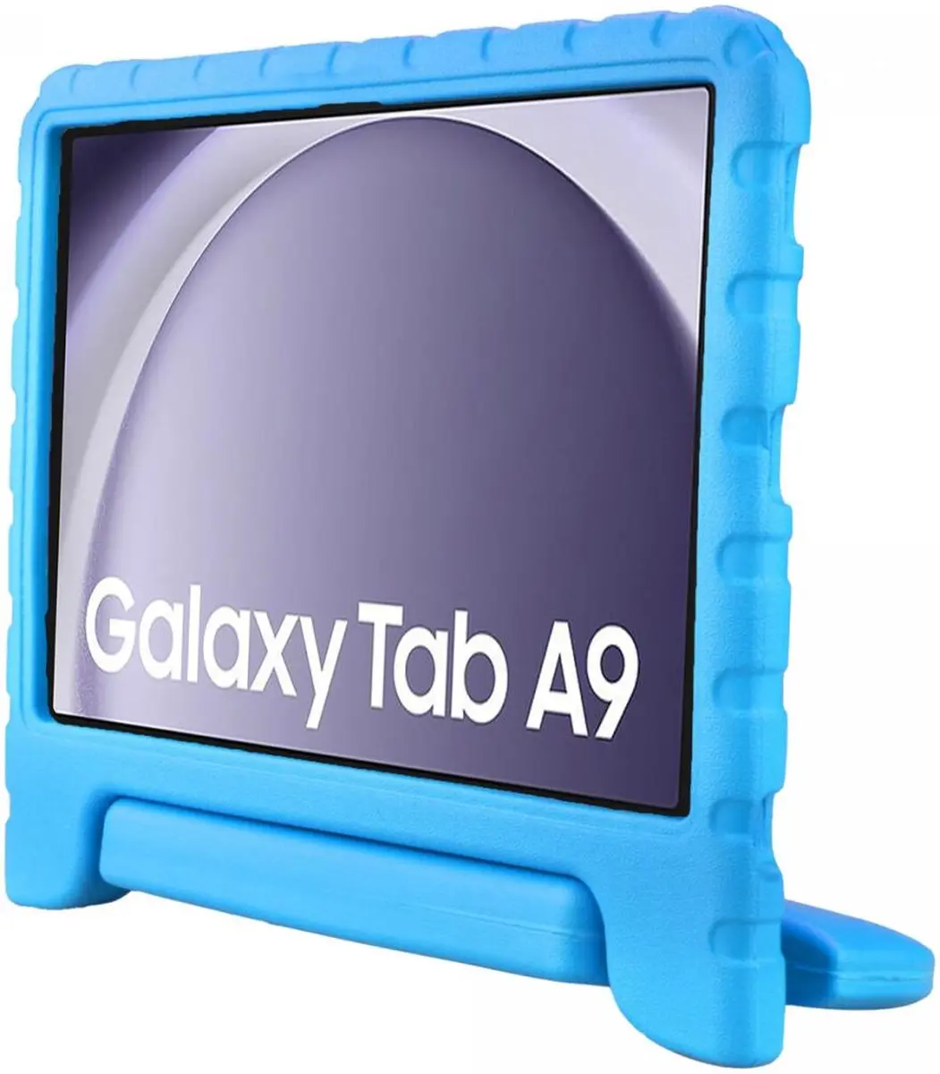HappyCase Kinder Tablethoes Samsung Galaxy Tab A11/A9 Plus - Blauw