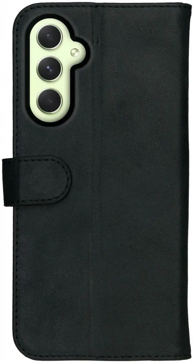Rosso Deluxe Book Case Samsung Galaxy A35 - 3 Pasjes - Zwart