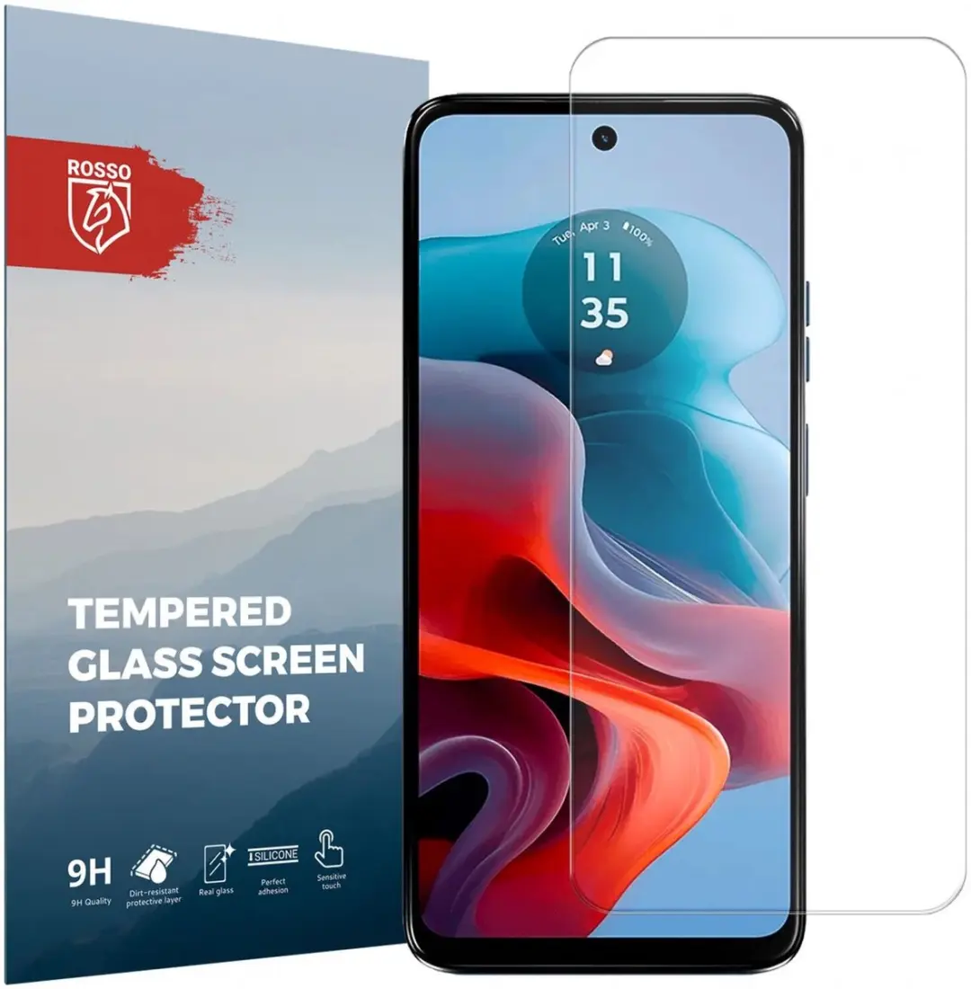 Rosso 9H Tempered Glass Moto G34