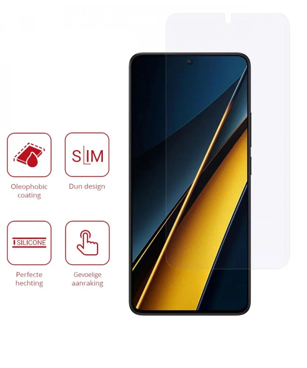 Rosso Screen Protector Xiaomi Poco X6 Pro - 2 Stuks