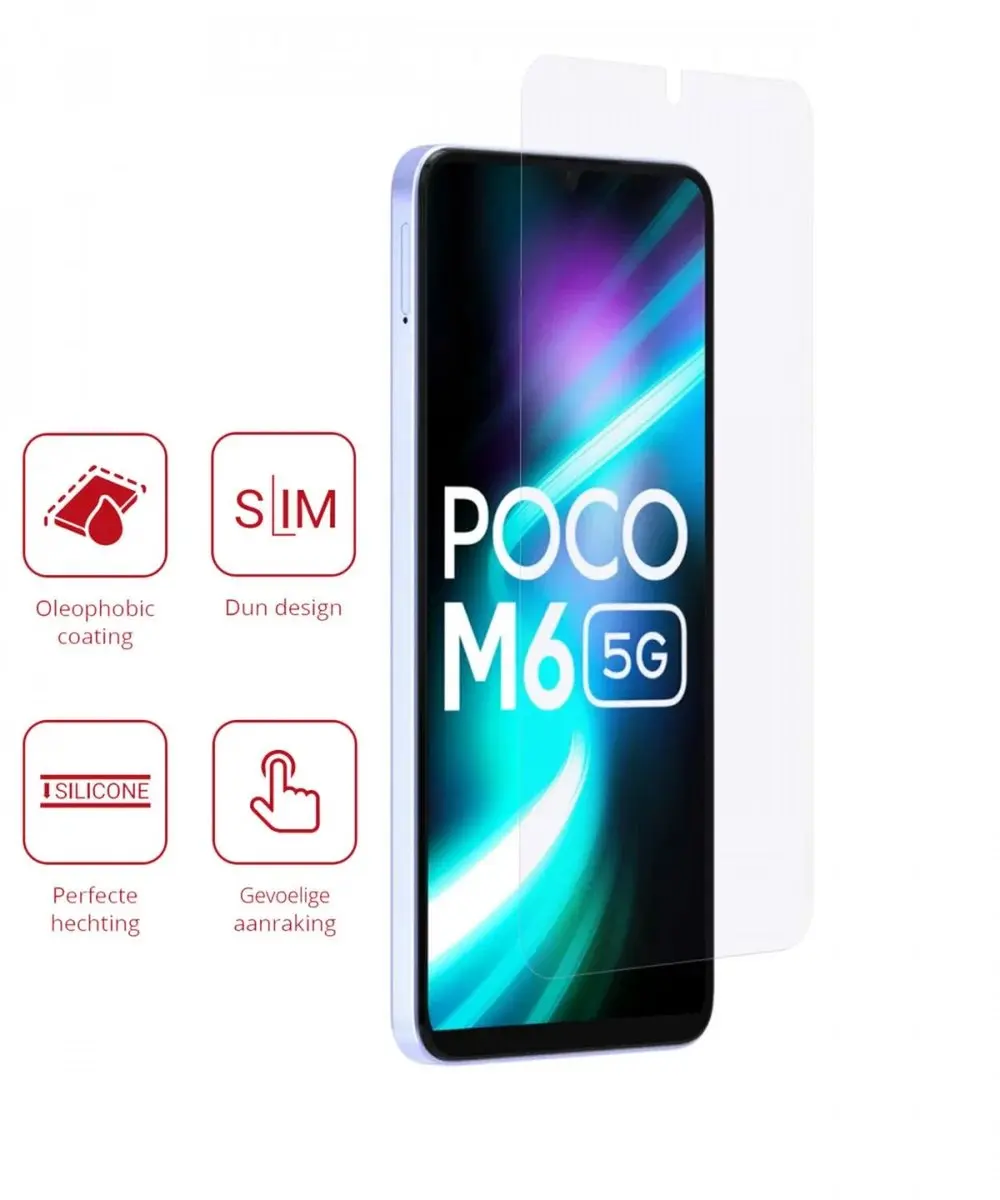 Rosso Screen Protector Ultra Clear - Xiaomi Redmi 13 2 Stuks