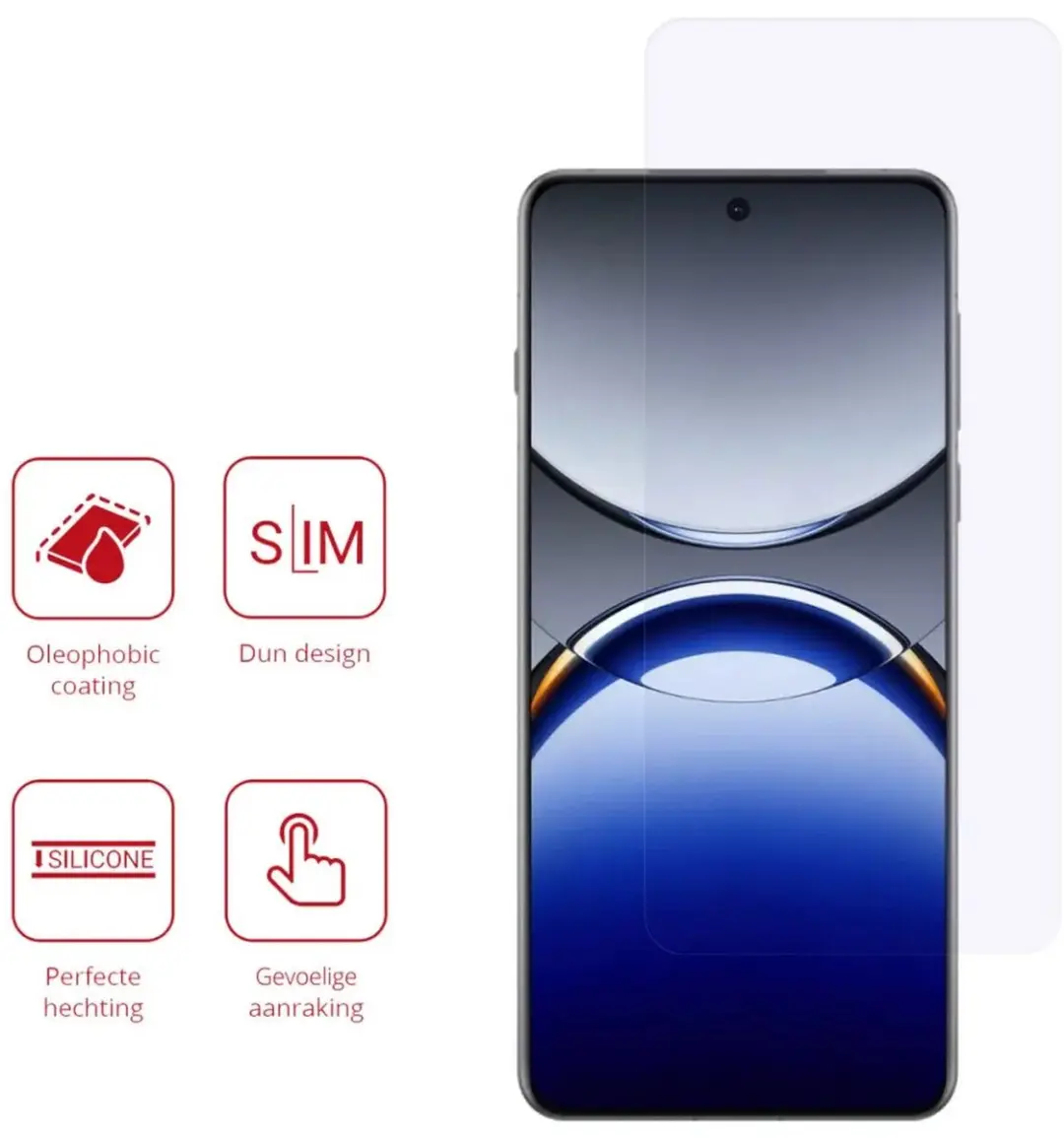 Rosso Screen Protector Oppo Find X8 - 2 Stuks