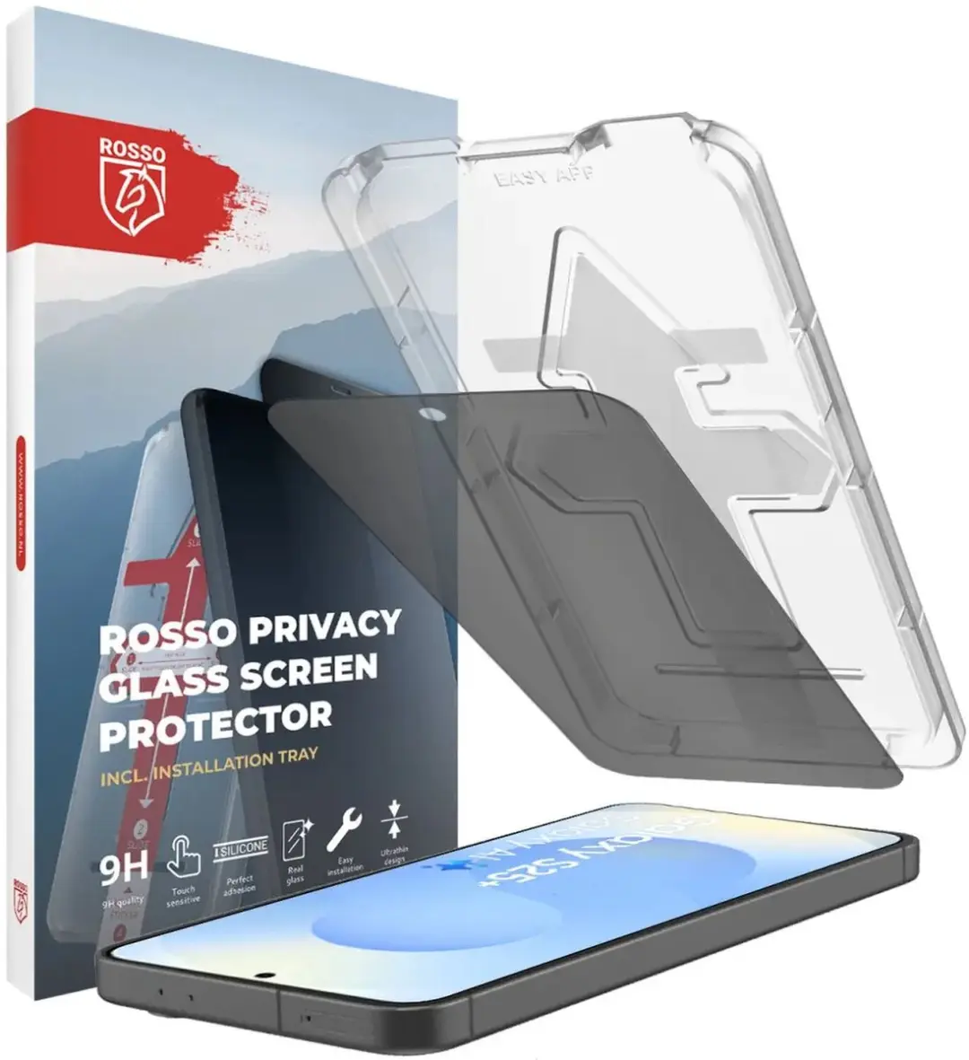 Rosso Privacy Screen Protector Samsung Galaxy S25 Plus